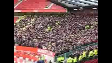 Liverpool Fans Locked In At Old Trafford