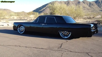 1964 Lincoln Continental on 24 Inch Rims & Air ride