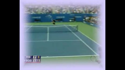 Federer Vs Rodick Us Open 2007