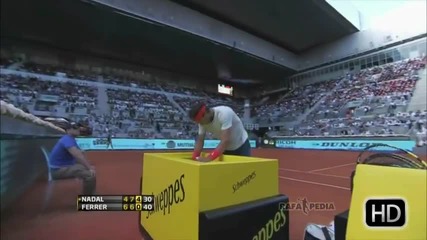 Nadal vs Ferrer - Madrid 2013 - Part 2