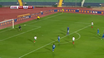 България 2 - 0 Азербайджан ( Квалификация за Европейско първенство 2016 ) ( 13/10/2015 )