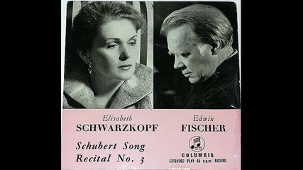 Е. Schwarzkopf и Е. Fischer - Auf Dem Wasser Zu Singen - Шуберт