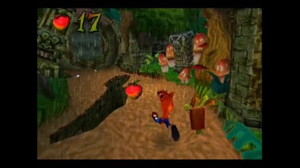 Crash Bandicoot 2 - Level 01 Turtle Woods - Blue Gem 