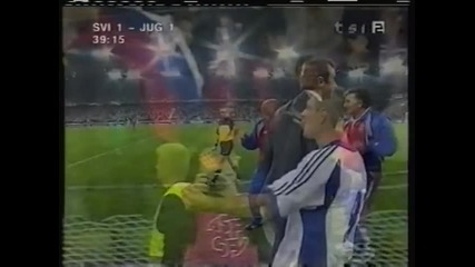2001 Switzerland 1-yugoslavia 2 world Cup Qualfiier