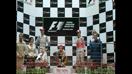 Fernando Alonso Winner First Road In Singapore