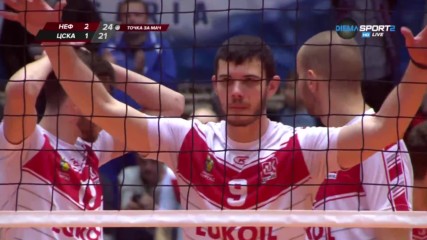 ВК Нефтохимик - ВК ЦСКА 3:1 /репортаж/