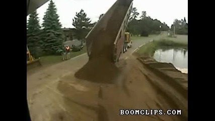 Инцидент с голям камион