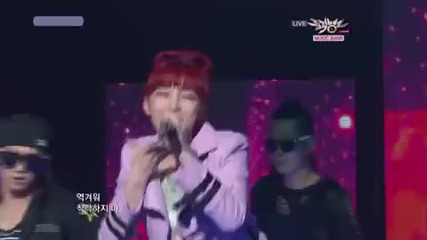 2ne1 - Go Away ~ Music Bank (oct. 01.10) 