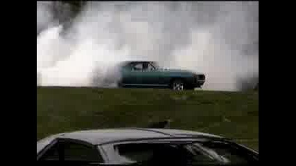 69 Camaro Burn Out