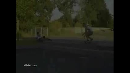 Опа, скейтът е виновен