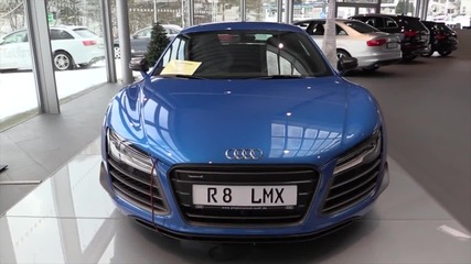 Audi R8 Lmx - интериор и екстериор