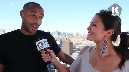 Thierry Henry on New York City and France Losing at Euro 2012 Steve Nash Showdown