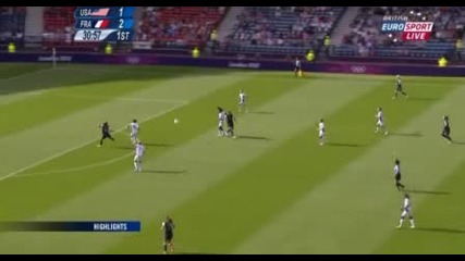 Женски футбол- Сащ- Франция 4:2, Олимпийски игри в Лондон 2012