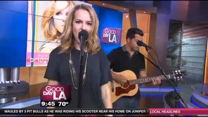 Bridgit Mendler - Hurricane_ ( Live at Good Day L-a )