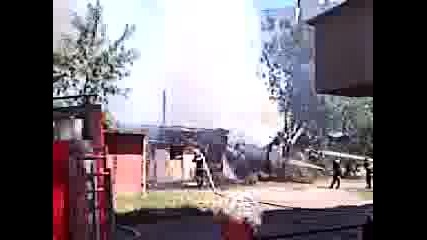 Пожар в кв. Красна поляна, София, 14.06.2009, 3 