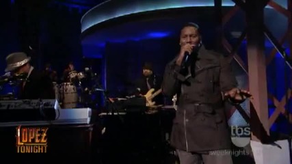 Lopez Tonight - Tyrese Gibson Pays Tribute to Teddy Pendergrass - Come Go With Me - Live Hd 