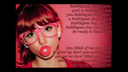 Bubblegum Boy--bella Thorne & Pia Mia (lyrics On Screen)