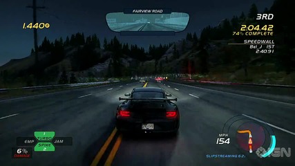Need for Speed - Hot Pursuit Gameplay - Full Race (2010) 