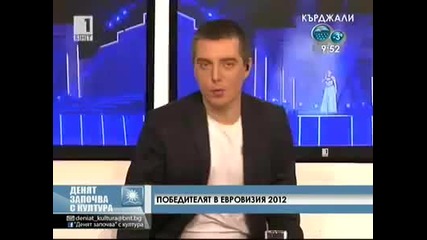 Purvo interview na Sofi Marinova sled finala na Eurovision