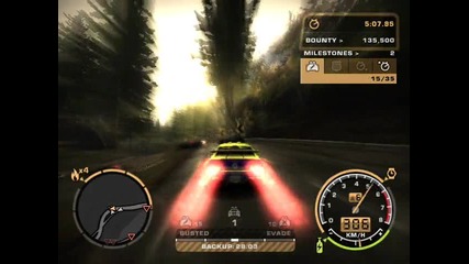 Need for speed Most Wanted : Pursuit / Stunt Video 2 