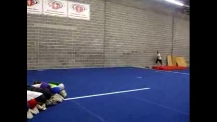 Aaron Doing A Double Front Over 15 People