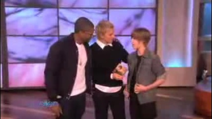 Justin Bieber отново гост на Ellen Show 