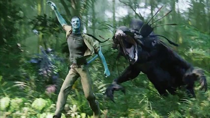 Avatar Hd 2009 the chase scene
