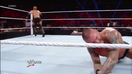 Christian vs. Randy Orton_ Raw, August 26, 2013
