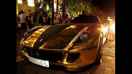 златно ferrari 599 gtb 