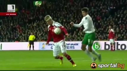 Велика България! Равен с Дания, съдията отново виновен!