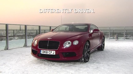 New Continental V8 makes dramatic debut over Munich