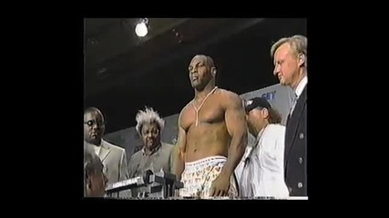 Mike Tyson training for Holyfield