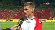 Младият страж на ЦСКА: Не ми беше трудно срещу Лудогорец