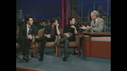 Letterman - The Jonas Brothers (preview Of The Show)