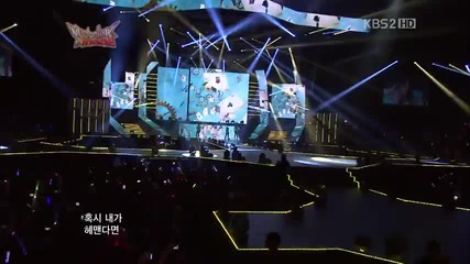 Iu - You & I + Hey + Good Day @ Music Bank in Hk (06.07.2012)