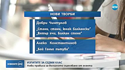 Предвиждат промени в изпитите след 7 клас още от тази есен