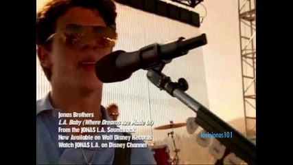 За първи път с превод ! Jonas Brothers - L.a. Baby [ Високо Качество ]