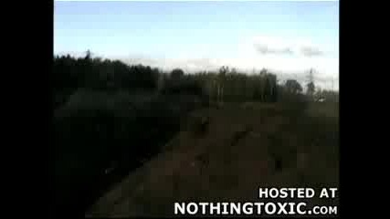 Много Гадното падане с мотор !!! 