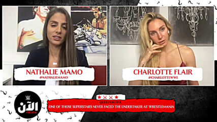 WWE AL AN tests Charlotte Flair in WrestleMania Trivia