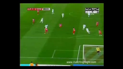 Almeria 1 – 2 Real Madrid 15.04.2010 