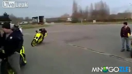 Лудак дрифти с мотор