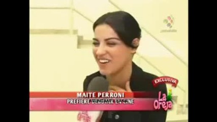 Maite Perroni Deja Cuidado Con El (la Oreja)