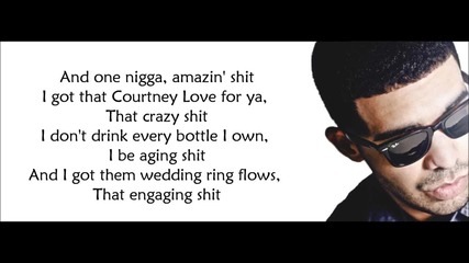 Drake - Aston Martin Music Verse ( Lyrics Video )