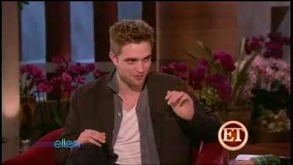 Robert Pattinson - I Have Trouble Thinking Before I Speak (show Ellen) 