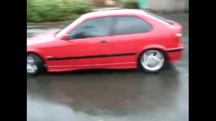 Bmw E36 M3 Kompakt Burnout