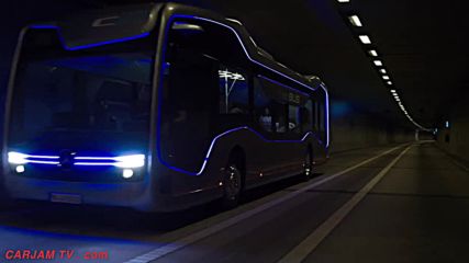 Безпилотен автобус на бъдещето от Mercedes