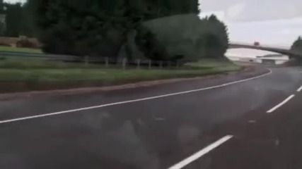 Aston Martin One-77 supercar in action