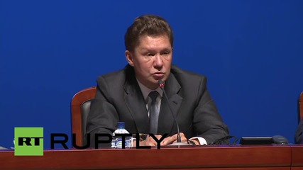 Russia: We could supply gas to China for 300 years - Gazprom's Miller