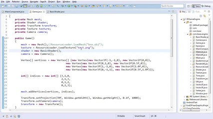 #22 3d Game Engine Tutorial_ Finishing Rendering Mechanics