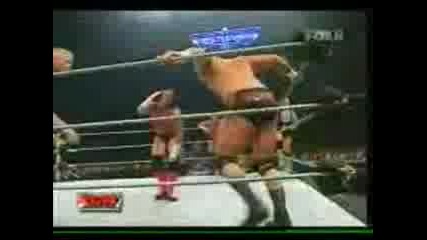 Hardys, Cm Punk & Edge Vs Finlay, Booker, Ort